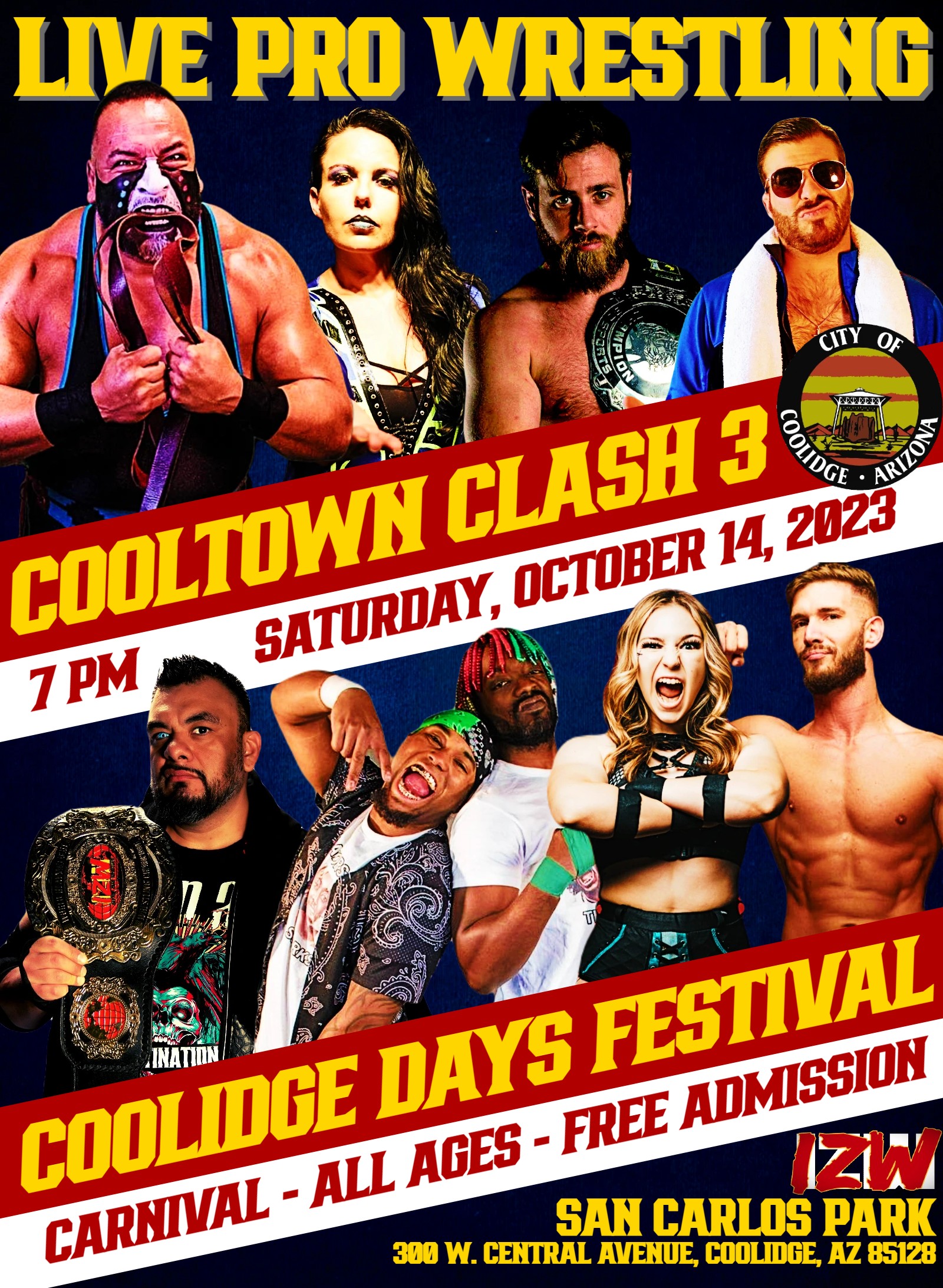 IZW Cooltown Clash 3 Poster (1)