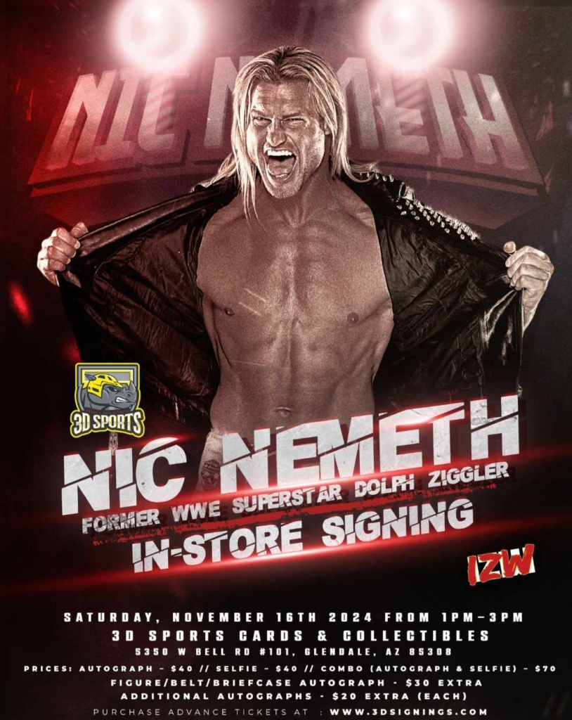 Dolph Ziggler WWE Signing Phoenix